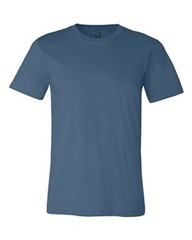 BELLA+CANVAS Unisex Tee Soft Feel Comfort Everyday T-Shirt Blue XL