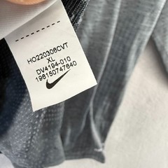 Nike Tech Knit Shirt Men’s XL Gray Running Lightweight Dri Fit ADV Vented Swoosh