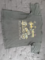 Vintage 2003 Bike Week Daytona Wolf Biker T-Shirt Men’s M Black USA Spirit Anvil