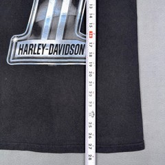Harley Davidson T Shirt Mens S Black Number 1 Skull Dealer Biker Graphic Tee