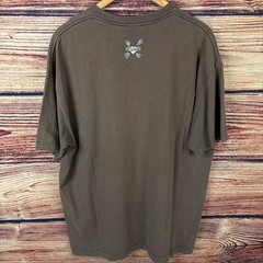 Vintage Split Skateboards Brown Graphic Cross Skate T-shirt size Men’s XL