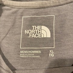 The North Face Mens XL Gray Short Sleeve Crew Neck T Shirt Polyester Elastane