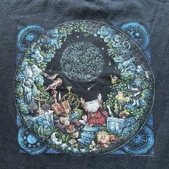Vintage 1998 Bill Bell Astrology Space Wizard Long Sleeve Shirt Men’s Size 2XL