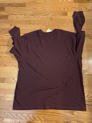 CARHARTT MENS 2XL LOOSE FIT HEAVYWEIGHT L/S NWT POCKET T-SHIRT