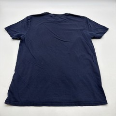 Levis T-shirt Men M Blue Graphic Print Logo 100% Cotton.#47217