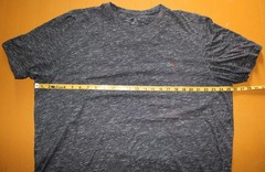 Greg Norman Shark Logo Mens Size XXL Black Heather T-Shirt Cotton And Polyester