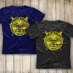 T-Shirt Logo HQ Reconnaissance USA Army Recon Forces Corps Seals Marine Military