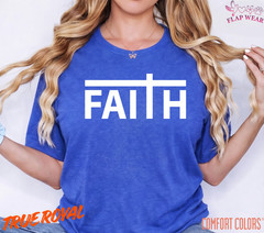 Unisex Faith Cross Christian T-Shirt, Men T shirt,Women T shirt Gift ReligionTop