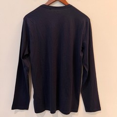 Quince Tee Set 100% Pima Cotton Luxe Touch Long Sleeve Lot of 2 Olive Navy NWOT