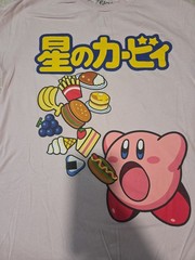 Kirby Food Pink T-Shirt Hot Topic Short Sleeve Size S (34/36)