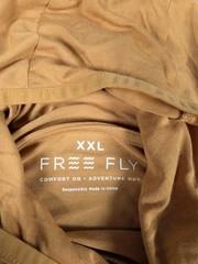 Free Fly Bamboo Lighweight Hoodie Mens 2XL Ochre Brown Sun UPF 30+ NWT