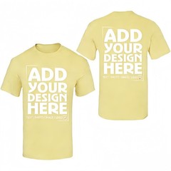 Custom Gift T-Shirt Personalized Photo Text Print For Family Friends Birthday