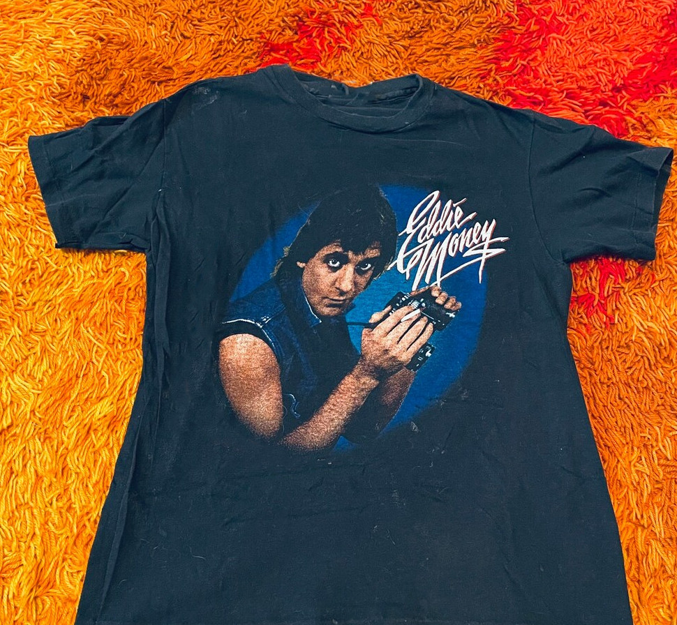 Vintage Eddie Money The Party Tour T-Shirt Full Size S To 5XL ED796