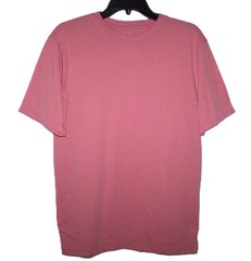 George Unisex Men’s Pink Short Sleeve T-Shirt Size S 34 36
