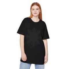 Filipino Sun Longline Drop Tail Tee Pinoy shirt Streetwear Urban Long Body S-2XL
