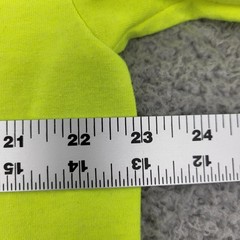 Harley Davidson Shirt Mens XL Neon Yellow Graphic Diamondback Lawton Oklahoma