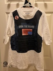 ASAP Rocky Dont Be Dumb On Tour 2026 T-Shirt Size large Tactial vest tee NEW