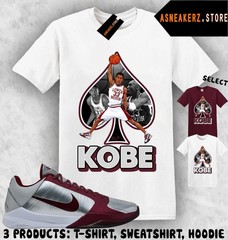 Kobe Vintage Ace Matching Tee Shirt Match KB 5 Protro Lower Merion Aces Sneaker