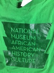 NATIONAL MUSEUM AFRICAN AMERICAN HISTORY & CULTURE 100% Cotton T-Shirt. B141