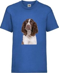 Springer Spaniel Dog Pet Friend Family Novelty T Shirt Various Colours And Sizes