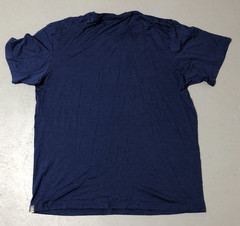 Smartwool Merino Wool T Shirt Mens Large Baselayer Short Sleeve Logo Blue