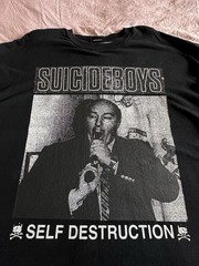 $uicideboy$ G59 Self Destruction Political Suicide Long Sleeve Graphic Shirt XXL
