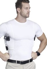 Concealment Clothes Men’S Crew Neck Undercover- Concealed Holster Carry Tops