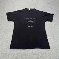 Vintage Vietnam Veterans Memorial T-Shirt Large Single Stitch 1980s