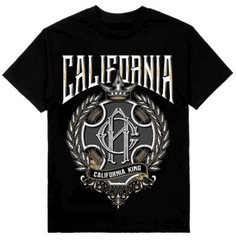 MENS SHOP PRIVATE LABEL California King Mens Heavyweight T-Shirt Printed On Shak