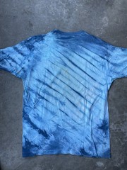 Vintage 80s Led Zeppelin Swan Song Tie Dye Single Stitch Band T Shirt XL