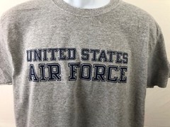 USAF T Shirt DD214 Air Force United States dd-214 Military T-shirt usaf 112G
