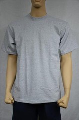 3 NEW SHAKA WEAR SUPER MAX HEAVY WEIGHT T-SHIRTS HEATHER GRAY TEE PLAIN S-5XLT
