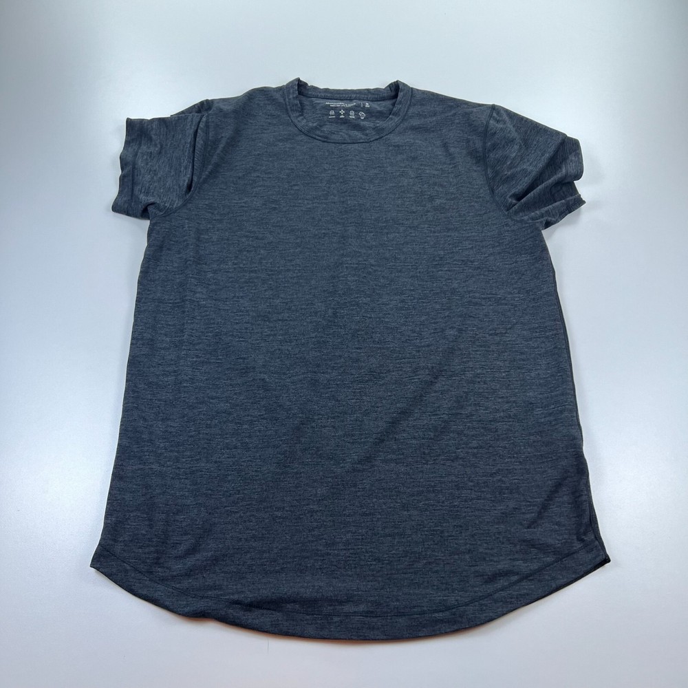 Abercrombie & Fitch Shirt Mens Medium Gray Lightweight Stretch Preppy