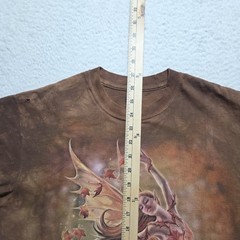 Mountain 2001 Anne Stokes Fairy Dancing Autumn Leaves Tie Dye Shirt Medium