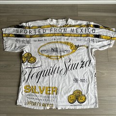 VINTAGE Men’s Sauza Tequila T-shirt – Size Large – Imported From Mexico VTG AOP