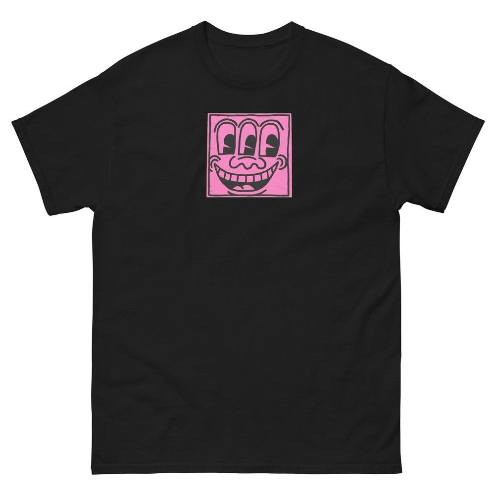 Keith Haring Illustration T-Shirt Street Art Graphic