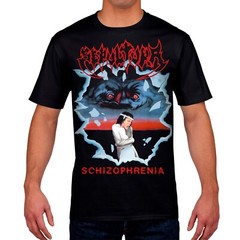 Sepultura T-Shirt, Schizophrenia (1987). Thrash Metal, Death Metal, Groove Metal