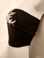Lorna shore Tube Top crop top lornashore shirt lorna shore tank top Strapless