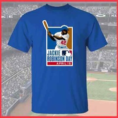SALE 30% – Baseball 2025 Jackie Robinson Day April 15 Logo All Color For Fans