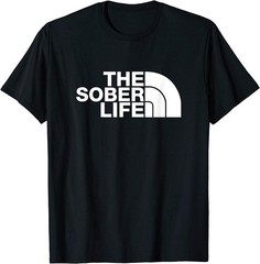 NEW LIMITED! Sober Life NA AA Sober Recovery Motivation T-Shirt – MADE IN USA
