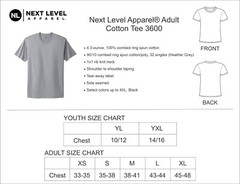 Next Level Apparel® Adult Cotton Tee 3600