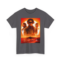 Dune Part Three T Shirt Paul Atreides Sci Fi Movie Graphic Retro Men Black Tee
