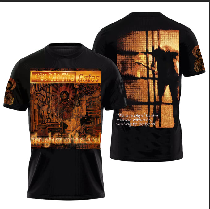 New! At The Gates Band 3d T-shirt Tee Hot Trend Full Size BL1341