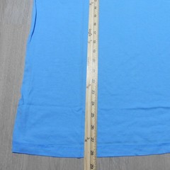 JOHNNIE O Mens M MEDIUM T SHIRT SUN LINE MALIBLU BLUE GRAPHIC SHORT SLEEVE GOLF