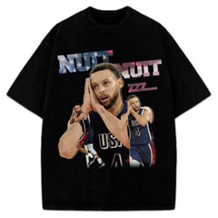 Stephen Curry Celly Nuit Nuit Night Night USA World Champion Custom Graphic Tee