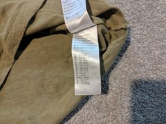 Fjall Raven Shirt Mens Small Green Vardag Crewneck T-shirt Fjallraven
