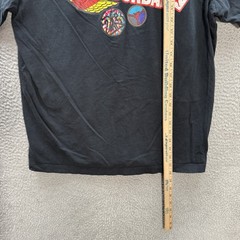 Nike Air Jordan Shirt Adult Large Black Streetwear Hip Hop Grunge Skater Y2K