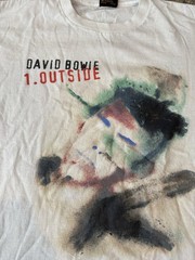 Vintage David Bowie Outside Band Tour Tee Shirt 90s Size Large