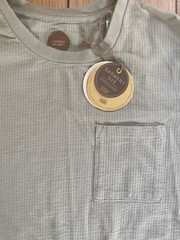 Common People men’s Medium T-shirt short sleeve seersucker