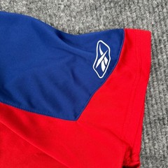 Y2K Reebok New York Giants Athletic T-Shirt Mens XL NFL Royal Blue Red PlayDry
